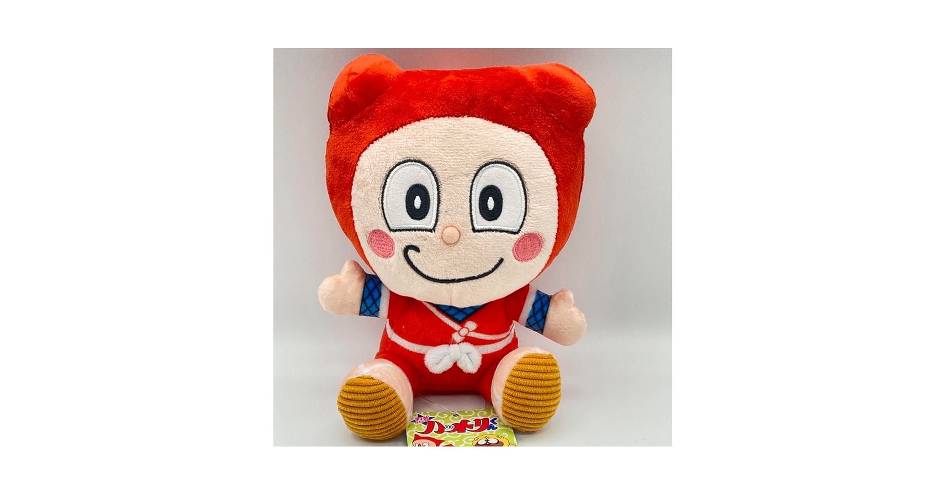 Amazon.co.jp: 忍者ハットリくんミディアムぬいぐるみ ハットリ