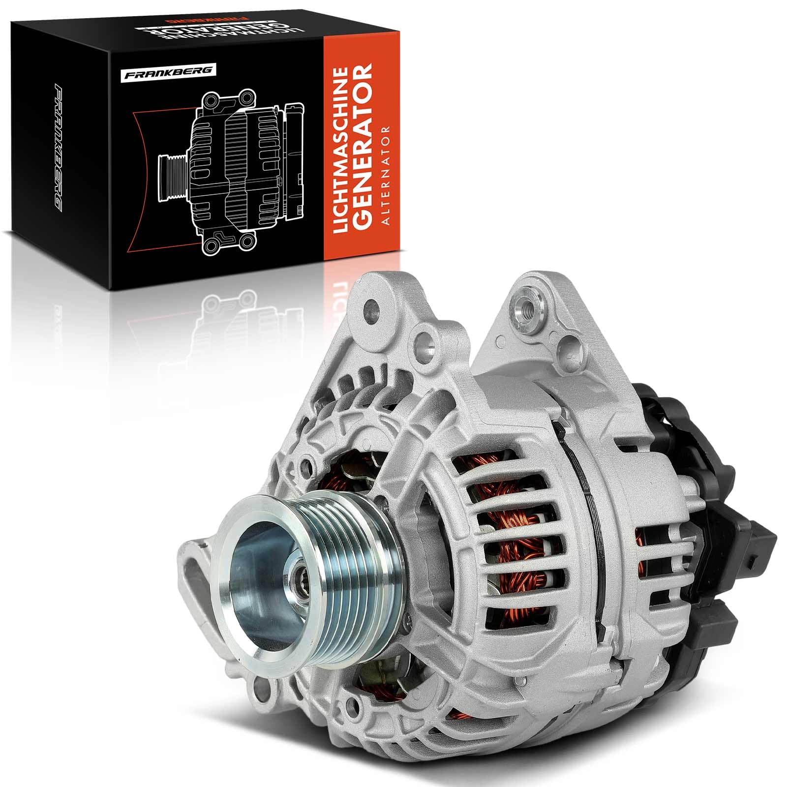 Frankberg Alternador con Polea de Rueda Libre Gasolina Replace# 037903025KX