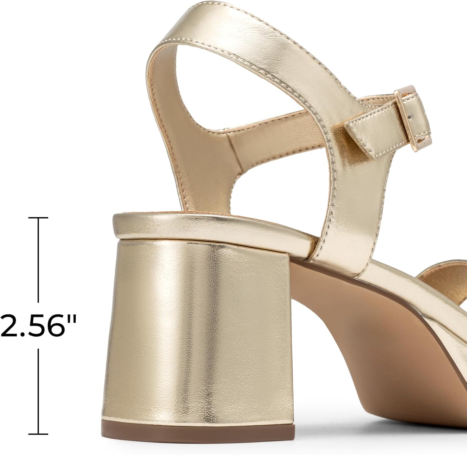 DREAM PAIRS Women's Platform Heels Block Chunky Open Toe Ankle Strap Heel Fashion Wedding Party Dress Sandals Shoes