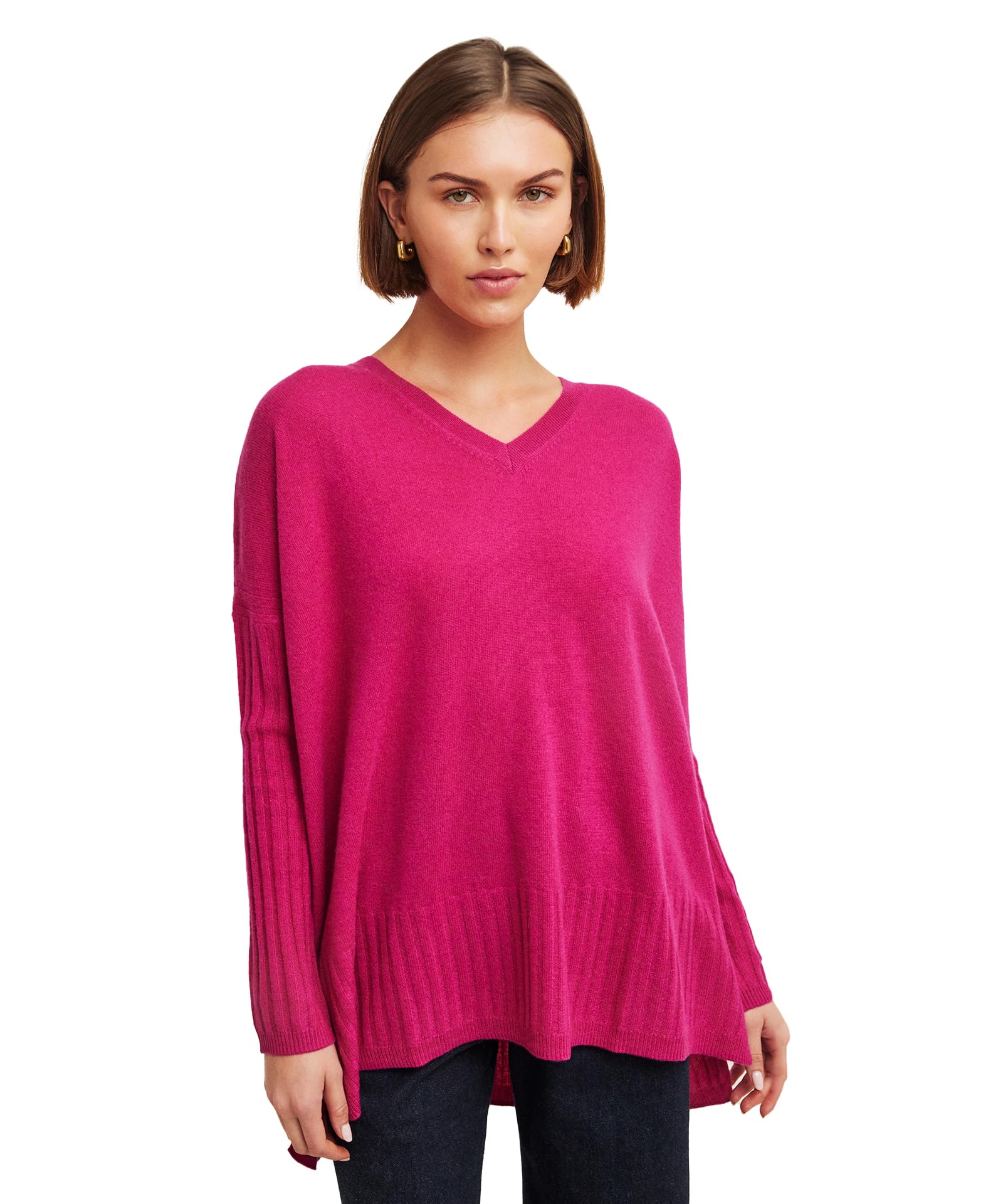 NAADAM V-Neck Boyfriend Pullover