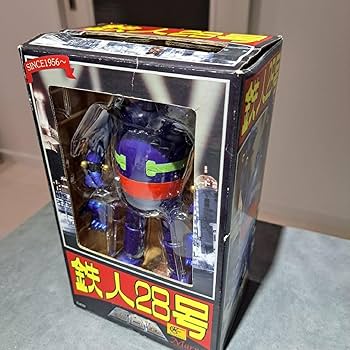 迅速発送！鉄人28号【重合金】後期型　スカイブルー Amazon.co.jp: 鉄人28号 重合金 後期型 スカイブルー : おもちゃ