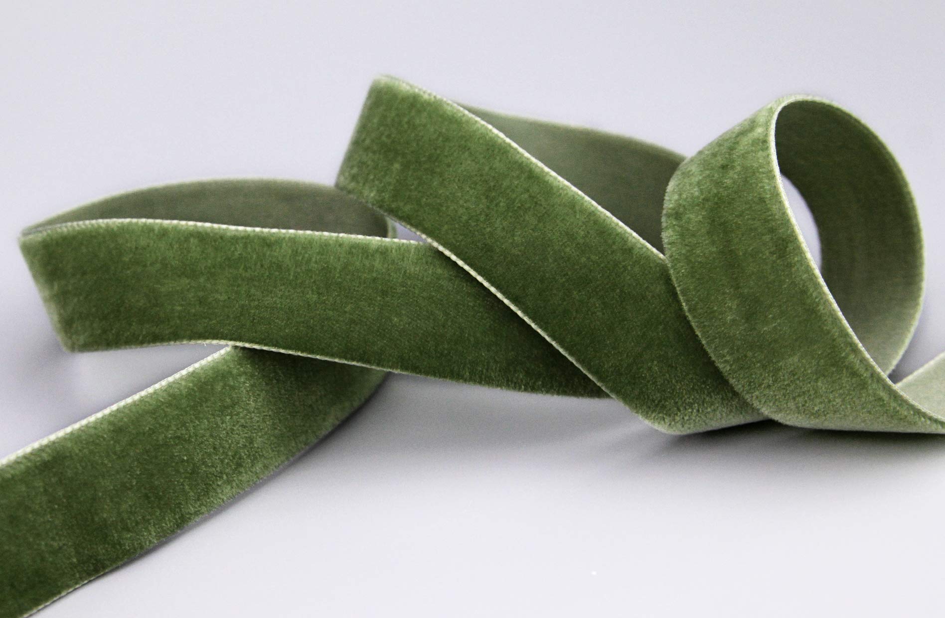 Nastro In Velluto Verde Scuro - 3 Rotoli Da 10 M X 2,5 Cm - Per Decorazioni, Fiocchi, Fai Da Te E Regali