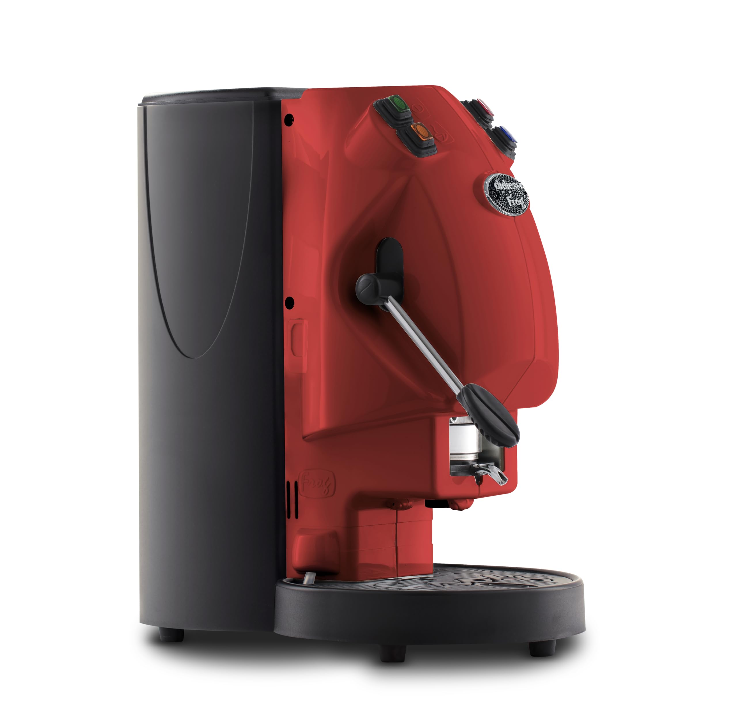 Didiesse Frog Revolution Kaffeemaschine für Pads, 650 W, Rot, Vollrot