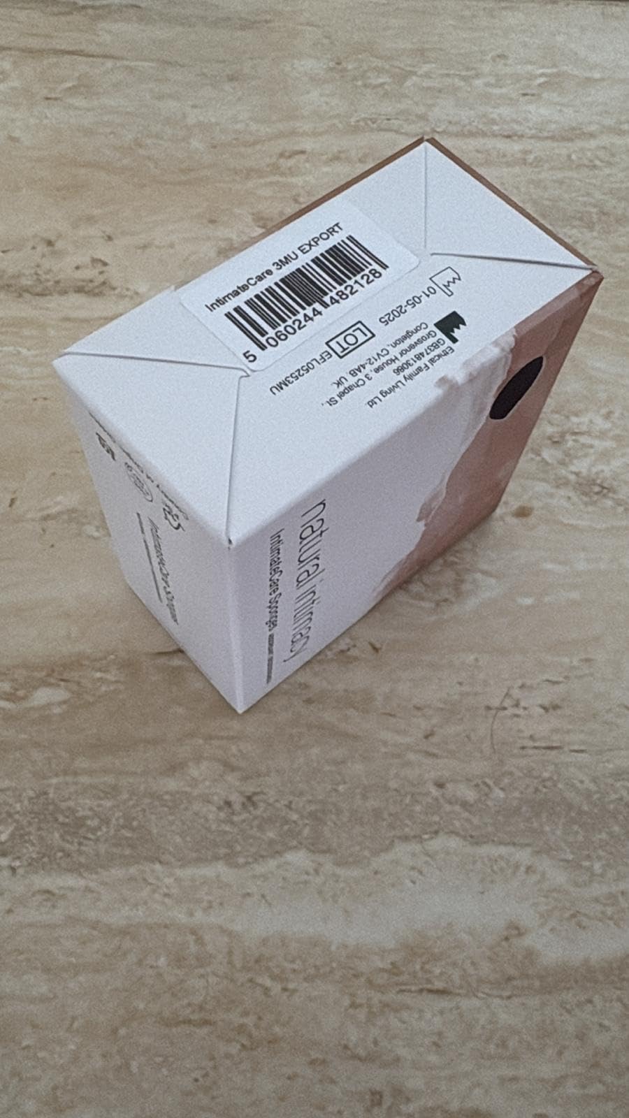 IntimateCare 3x Esponjas Marinas Mediterráneas de 5,5 a 6,5 cm. Calidad Absoluta. Embalaje Libre de Plástico.