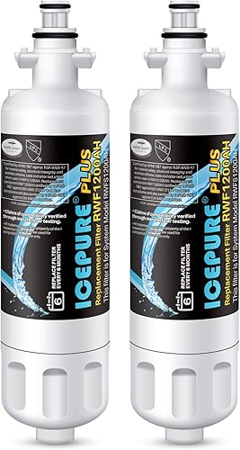 ICEPURE PLUS 46-9690 NSF53 Reemplazo certificado para LG LT700P ADQ36006101, Kenmore Elite 9690 ADQ36006102, LFX28979ST, RWF1200A, LFX25978ST,