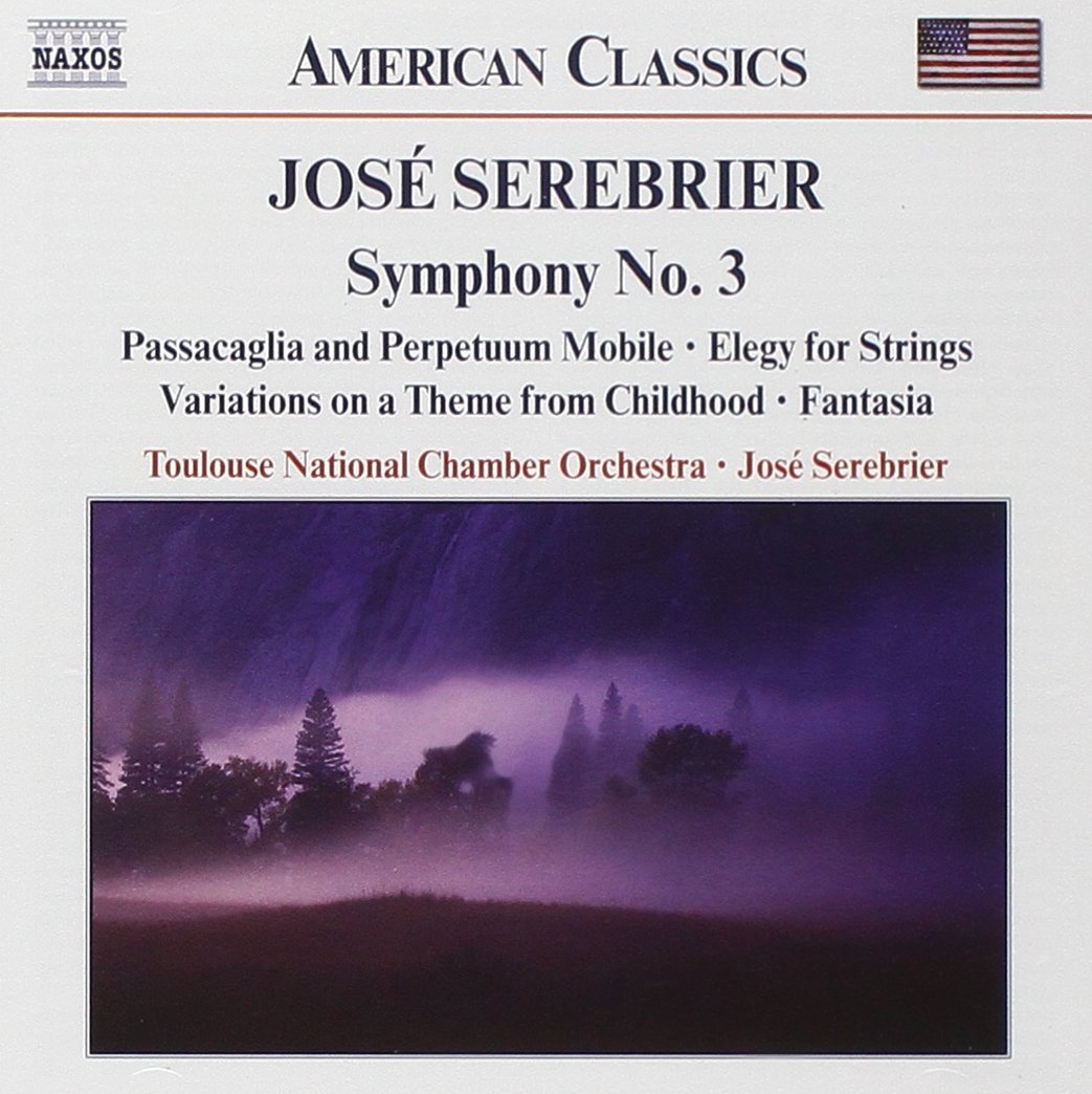 José Serebrier – Symphony No.3 CD Naxos New Sealed Cracked Case