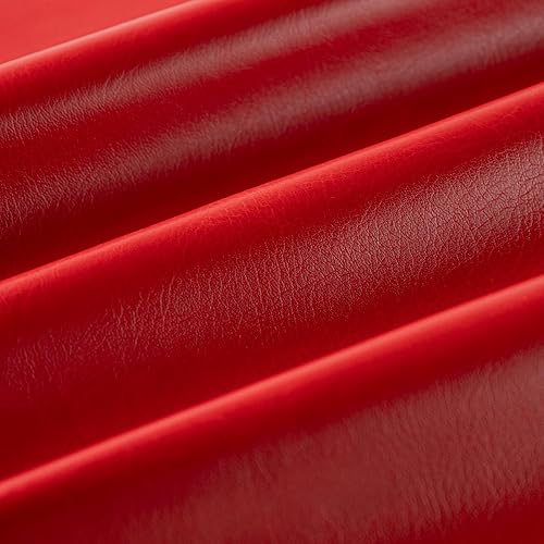 Vista 156 de Wooqu Paño de libro de piel sintética, base recubierta de poliuretano y no tejida, aspecto de cuero, suave, 17 x 29 pulgadas, para encuadernación