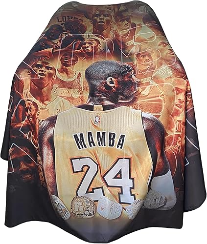 Capas de peluquero para hombre, capa de peluquería con broches de presión, capa de estilista, 63 x 56 pulgadas