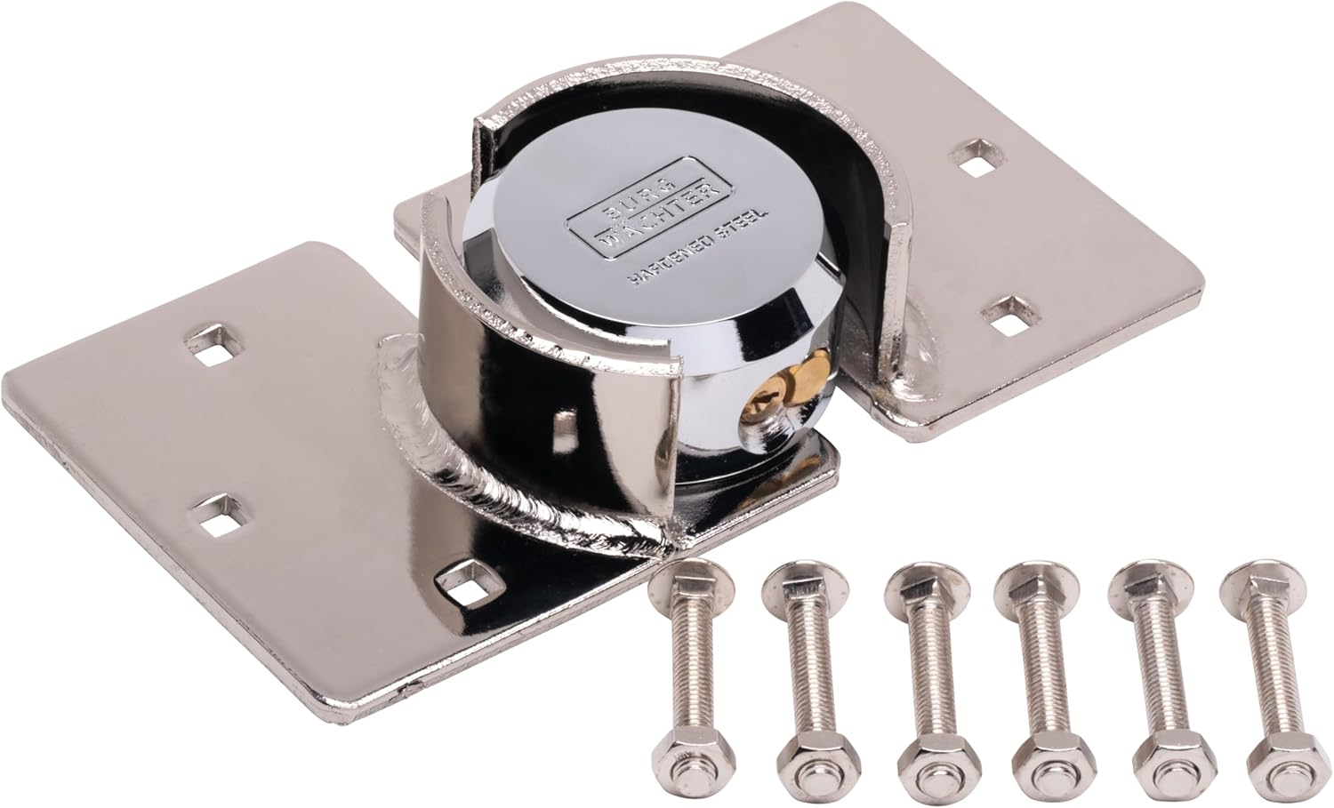Sterling PHS104E 73 mm Round Shackleless Padlock and Hasp Solution Pack