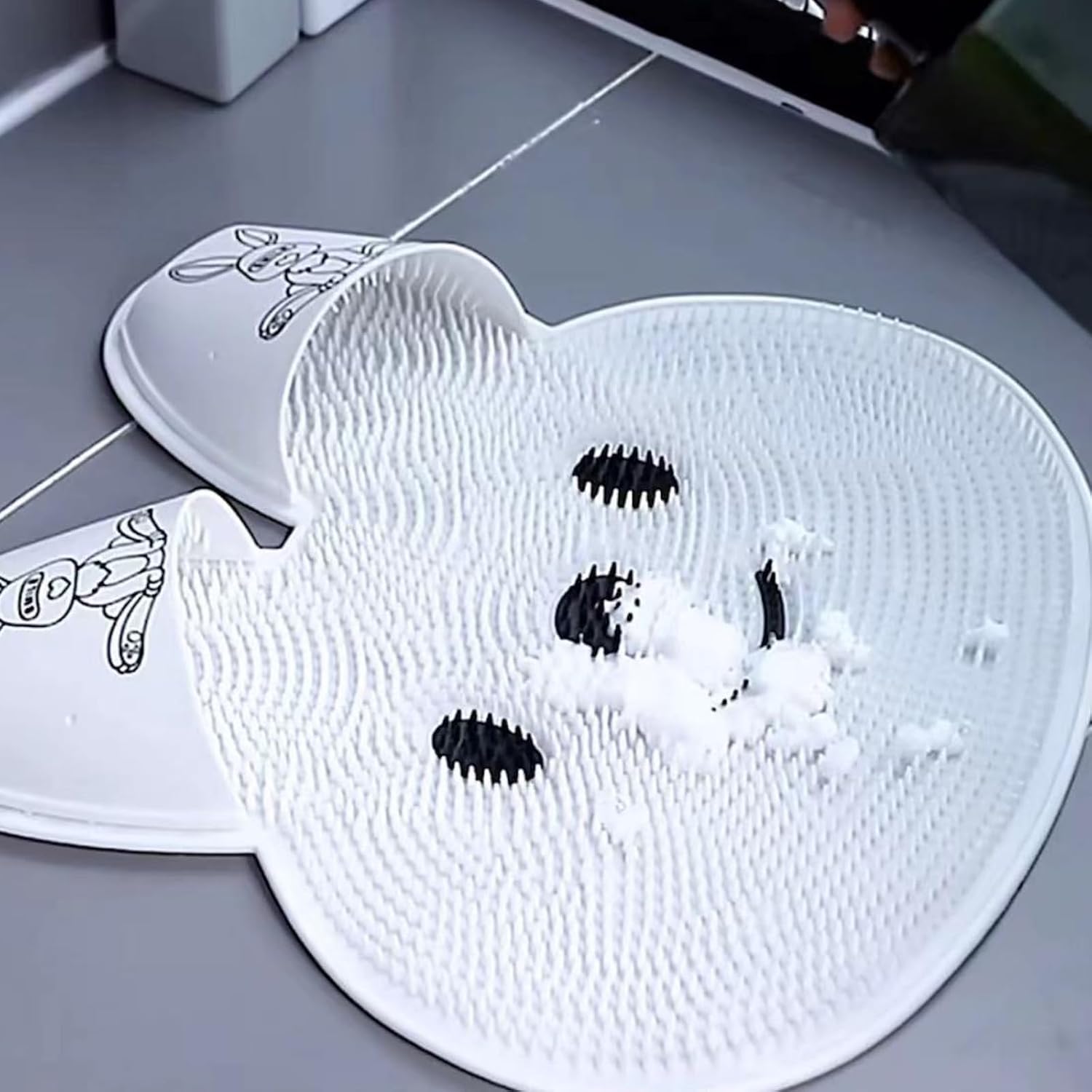 Floor mat, can be Used for Wall pasting, Anti Slip, Easy to Clean, Floor mat, Rabbit Foot mat, Shower Foot mat