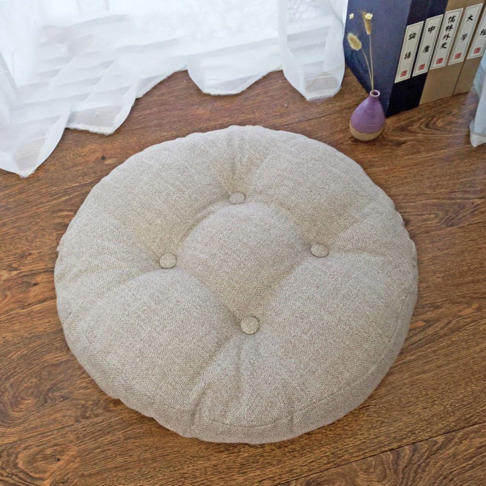 XMZDDZ Tatami mats Seat Cushion,Indoor Outdoor deep seat Chair Cushion Garden [Office] Car Round Chair pad-A diameter50cm(20inch)