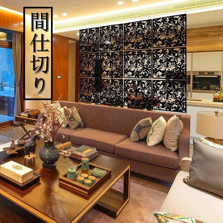 蝶柄透かし彫りランプシェード