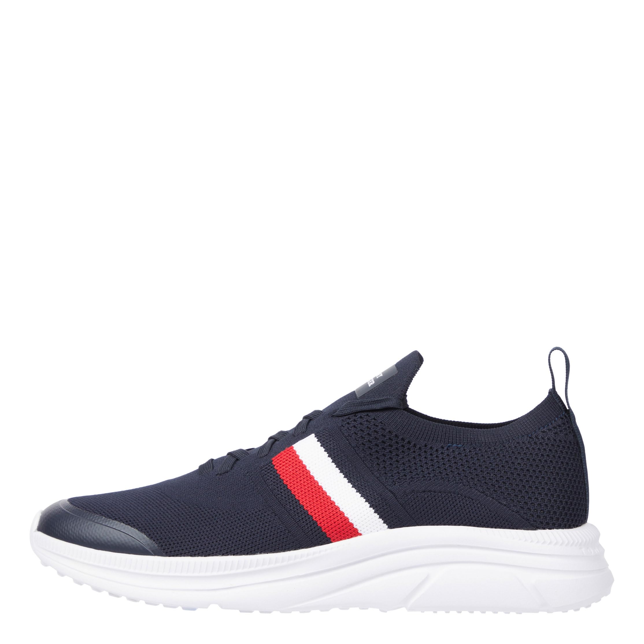 Tommy Hilfiger Hombre Sneaker Running Zapatillas Deportivas, Azul (Ultra Blue), 43