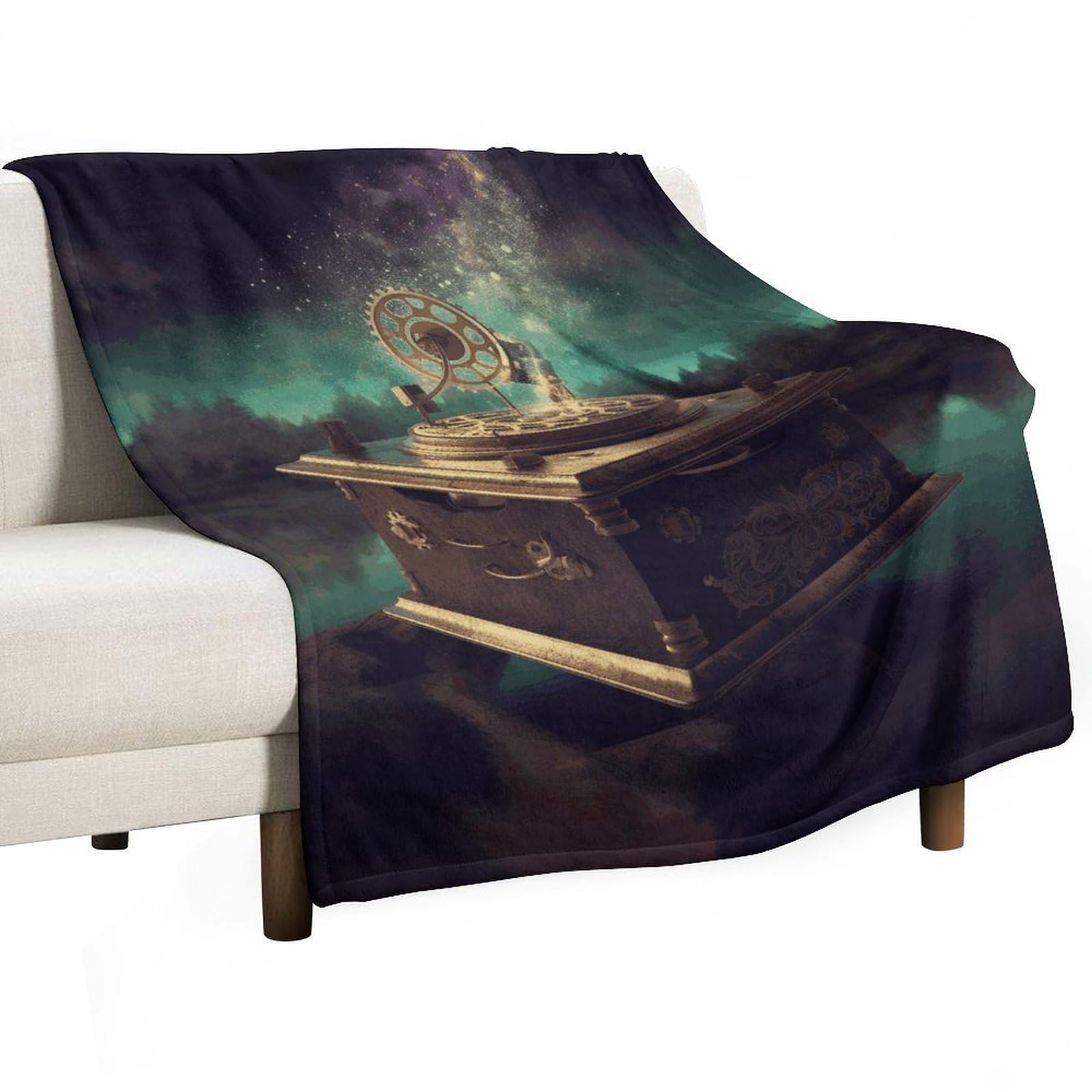 Couverture flanelle imprimé rêve idée cadeau douce pour toute famille