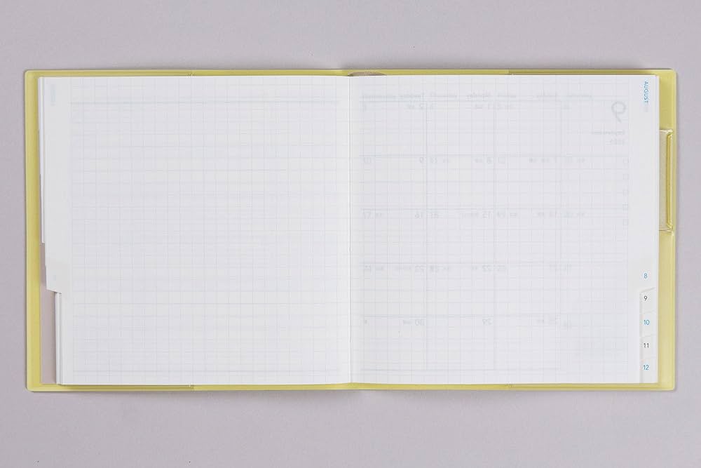 Amazon.co.jp: 高橋 手帳 2025年 B6変型 マンスリー torinco 4