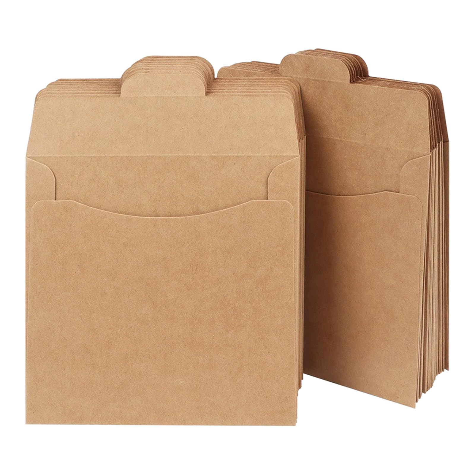 Format pour dossiers et cartes en kraft YARNOW : ranger ses CD à la maison