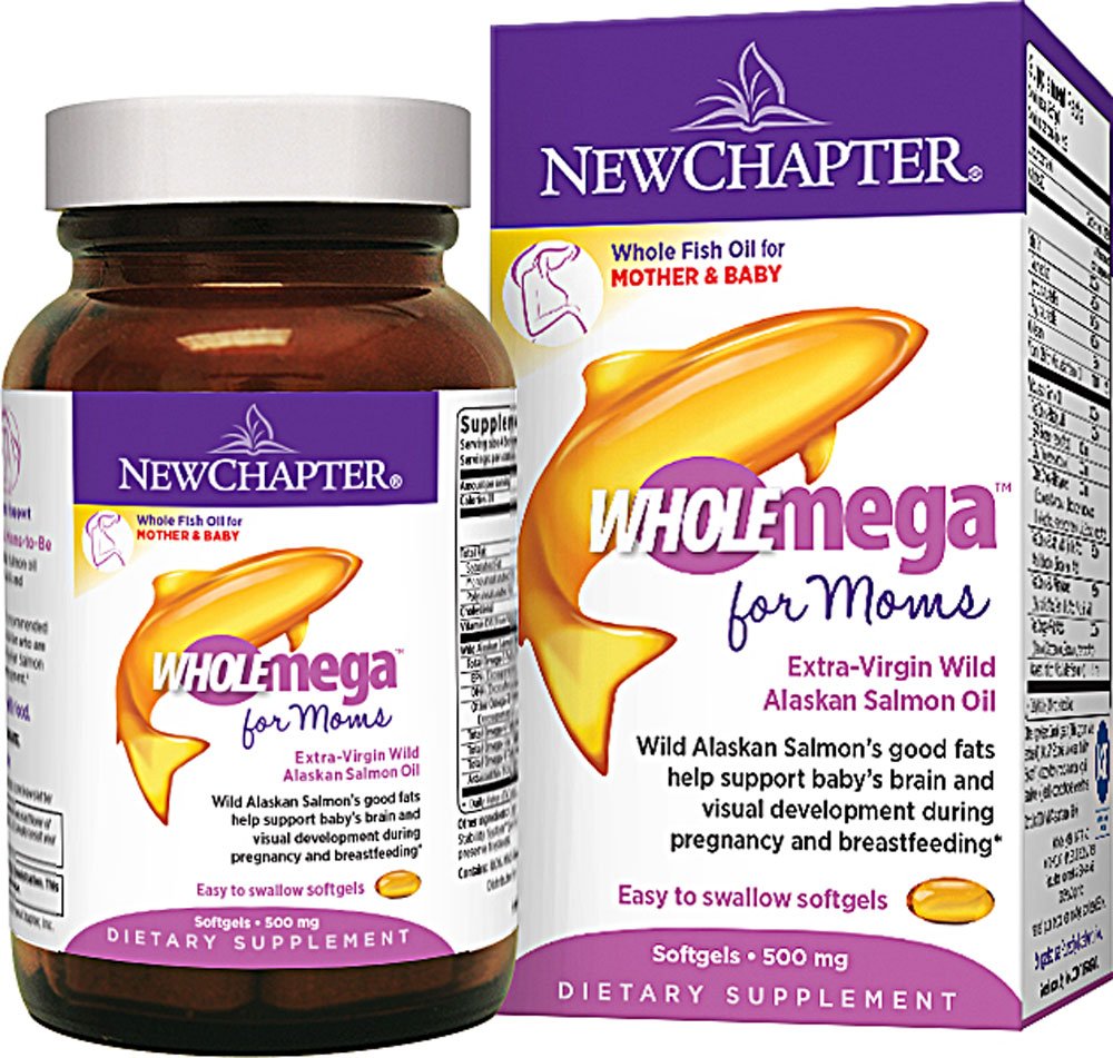 New Chapter Wholemega Prenatal, 500mg, 270 Softgels