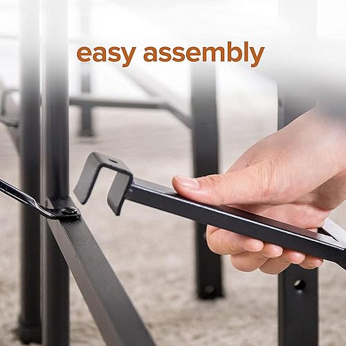 Miniatura 10 de ZINUS SmartBase Base - Base de colchón con cabecera tapizada, base de cama de plataforma metálica de 42 pulgadas, no necesita somier, marco de acero