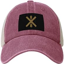 Flag of Newton, Kansas Baseball Cap for Men Women Vintage Mesh Hat Trucker Hats Golf Caps