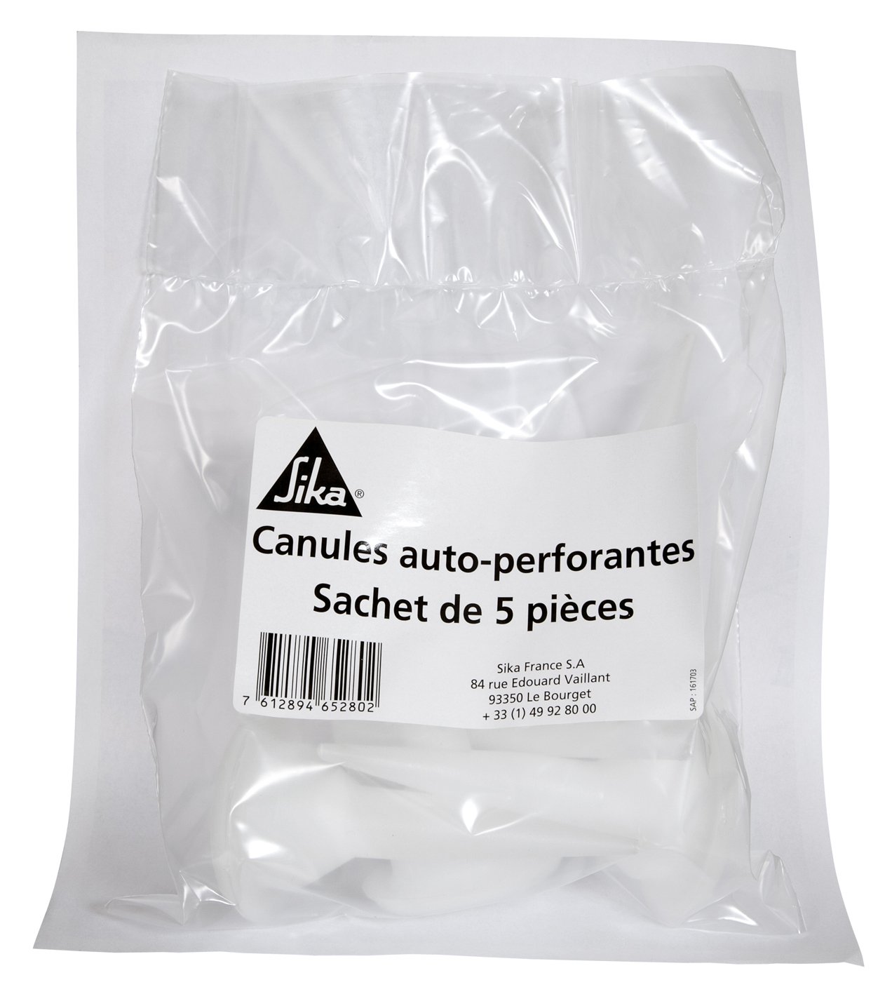 Sachet de 5 Canules autoperforantes