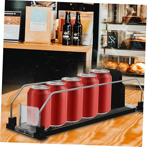 Miniatura 4 de Propeller Shelf Extractor de bebidas Empujador de bebidas de plástico Máquina empujadora de estante Empujador de bebidas Empujador de reposición de