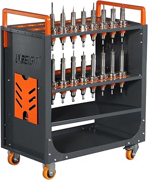 CNC Tool Holder cart, Multi-Purpose CNC Tool Holder Transfer car, CNC Rolling Carts for Ccapto Series Tool Holder, CNC Service Cart for Storehouse Factory