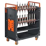 LYREIGN CNC Tool Holder cart, Multi-Purpose CNC Tool Holder Transfer car, CNC Rolling Carts for Ccapto Series Tool Holder, CNC Service Cart for Storehouse Factory