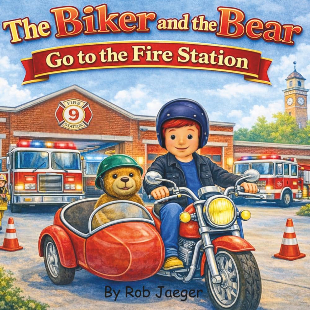 The Biker and the Bear Go to the Fire Station (The Biker and the Bear series)