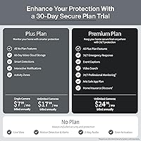 Vista 2 de Arlo Ultra Security Camera 4K HDR (3rd Gen, 2025 Release) + SmartHub, Battery Power, Emergency Response, AI Event Captions, 1-Month Trial of Secure