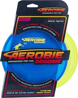 Aerobie 28C12 Dogobie Disc Outdoor Flying Disc for Dogs - Colors May Vary,Multi
