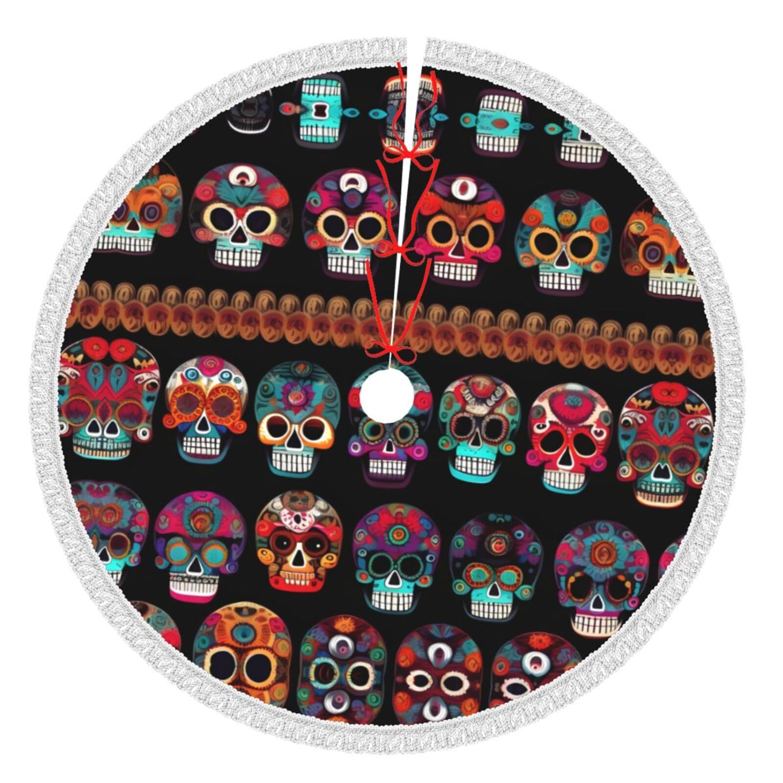 Jupe De Sapin De Noël En Peluche De 91,4 Cm - Jupe De Sapin De Noël En