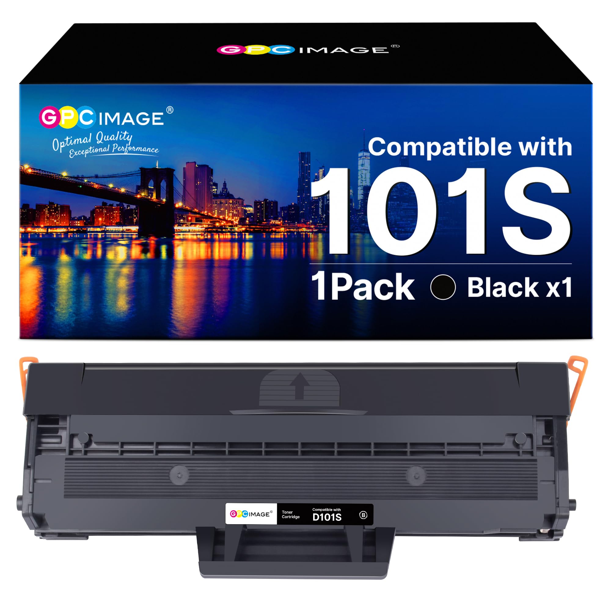 MLT-D101S Toner Kompatible für Samsung MLT-D101S ML 2165 Toner 1er-Pack | Kompatible für Samsung ML-2165 Toner SCX-3405 ML-2165W ML-2160 SCX-3400 SCX-3405W ML-2168 SF760P SCX-3405F SCX-3405FW SF760