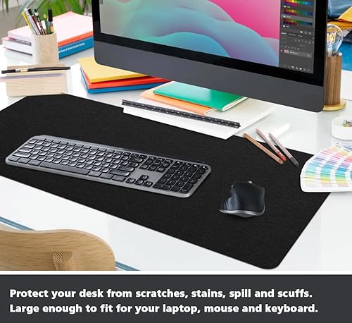 Miniatura 3 de Protector de escritorio, alfombrilla para mouse, alfombrilla de escritorio de oficina en la parte superior de los escritorios, antideslizante, de