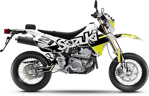 Miniatura 4 de Kalair GFX Kit de gráficos para Suzuki DRZ400SM (2001-2023) serie Enigma azul 16 Mil-Dirt pit bike pegatinas de motocicleta, calcomanías de carreras