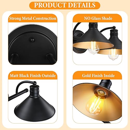 Miniatura 3 de Luz de tocador de granero