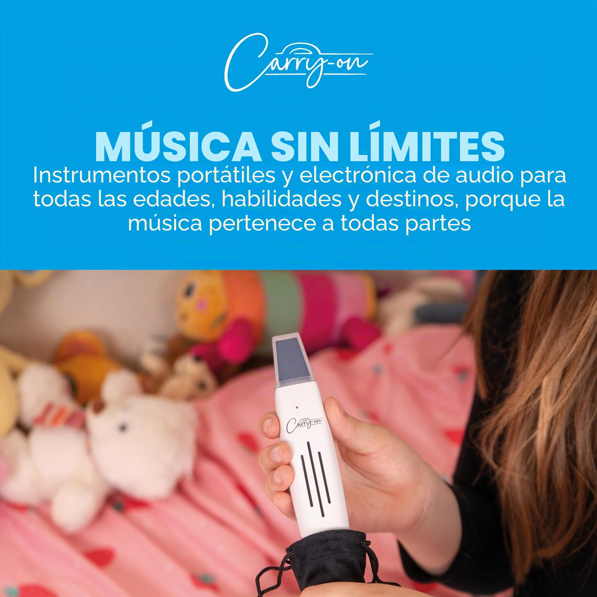 Carry-on Instrumento de viento digital de 2 a 10 voces, batería recargable USB integrada, salida de auriculares para práctica silenciosa, grabadora digital midi a través de Bluetooth, color blanco