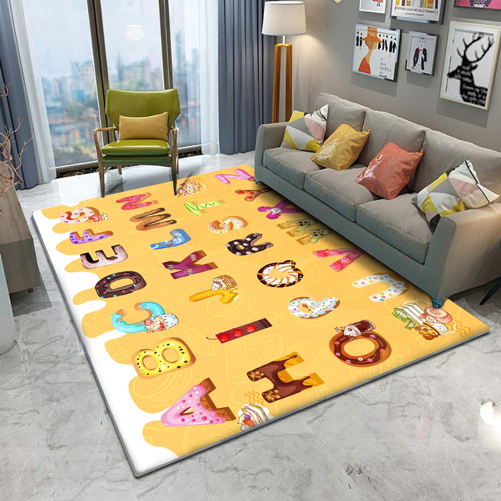 Tapis pelucheux 3D pour réchauffer le sol de la chambre d'enfant