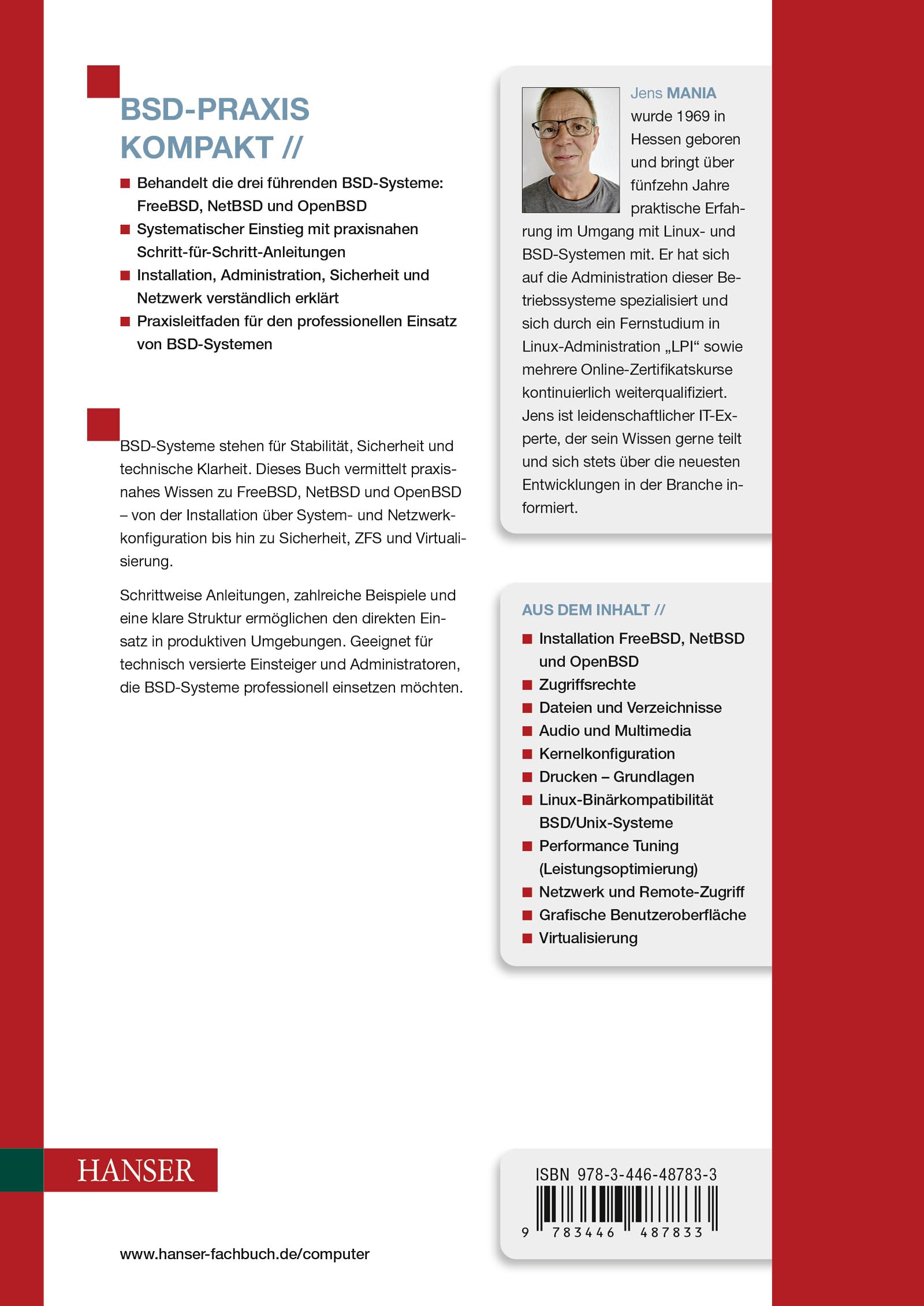 BSD-Praxis kompakt – FreeBSD, NetBSD & OpenBSD