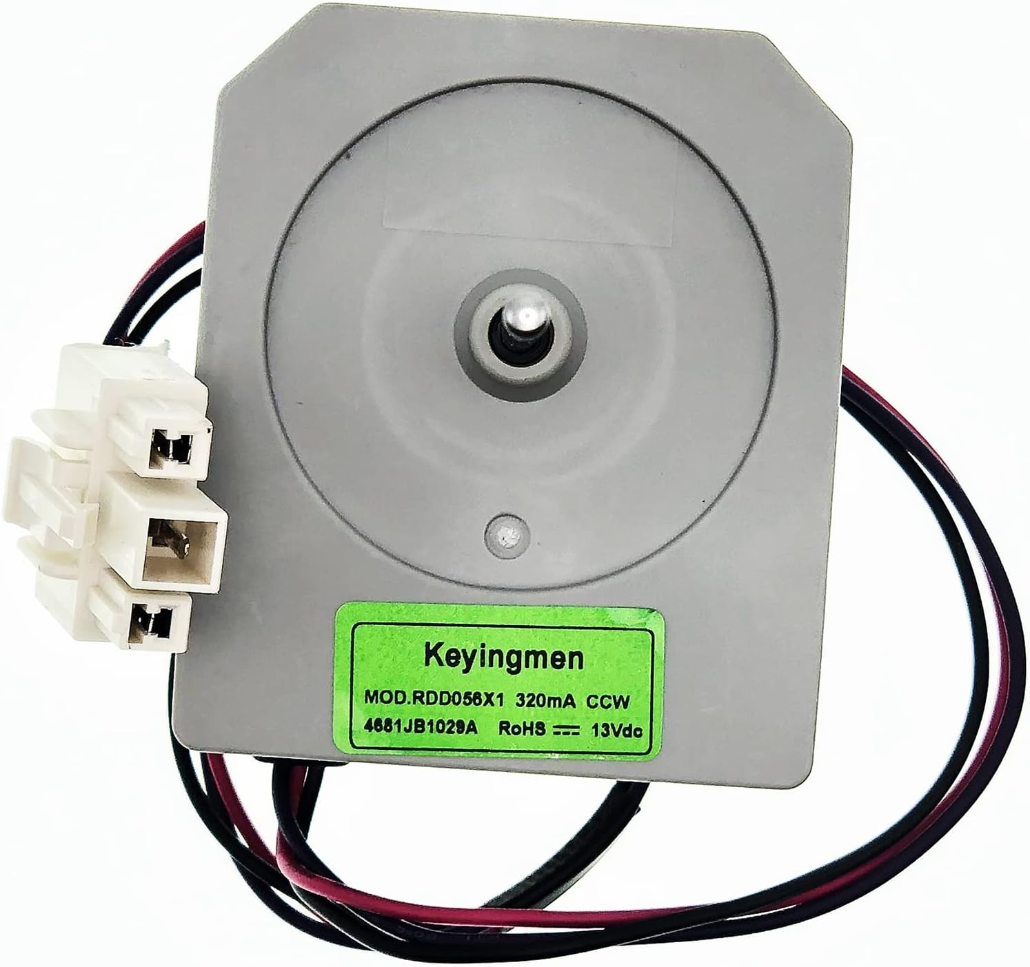 NEW 4681JB1029A Refrigerator Evaporator Fan Motor for LG Kenmore, Replaces EAU60694507 4681JB1017D 4681JB1017A AP4438221 DC 13V 3.2W 2-Years Warranty