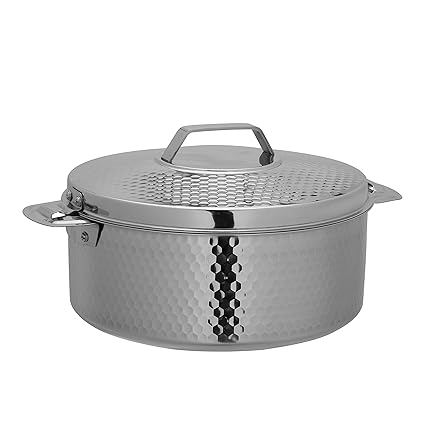 Royalford Reeva Hammered Ss Hot Pot 5000Ml1X6