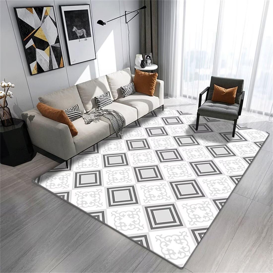 Tapis extérieur XXL doux et confortable pour sol froid de terrasse
