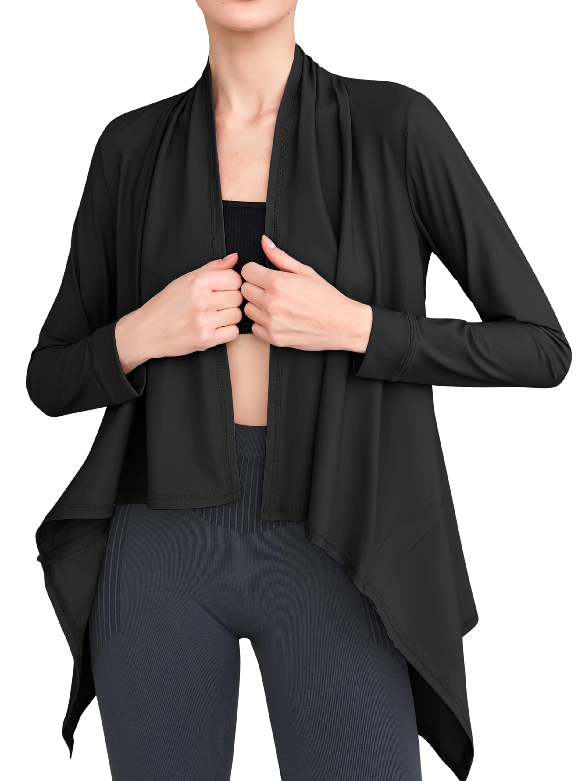 ATTRACO Womens Swim Cover Up Long Sleeve Swim Shirt Rash Guard UPF 50+ Beach Coverups