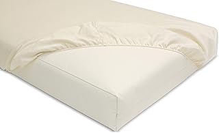 Naturepedic Organic Cotton Crib Fitted Sheet (Ivory, 1 Count)