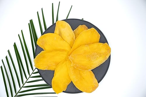 Miniatura 6 de Mango seco natural, sin productos químicos añadidossin dióxido de azufre, calidad premium, sabroso aperitivo. 100% natural - 8 oz (226 g)