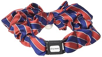 ペティオ (Petio) 首輪 シャルマン キャットカラーシュシュ ストライプ レッド 9jupf8b シャルマン キャットカラーシュシュ ストライプ ブルー