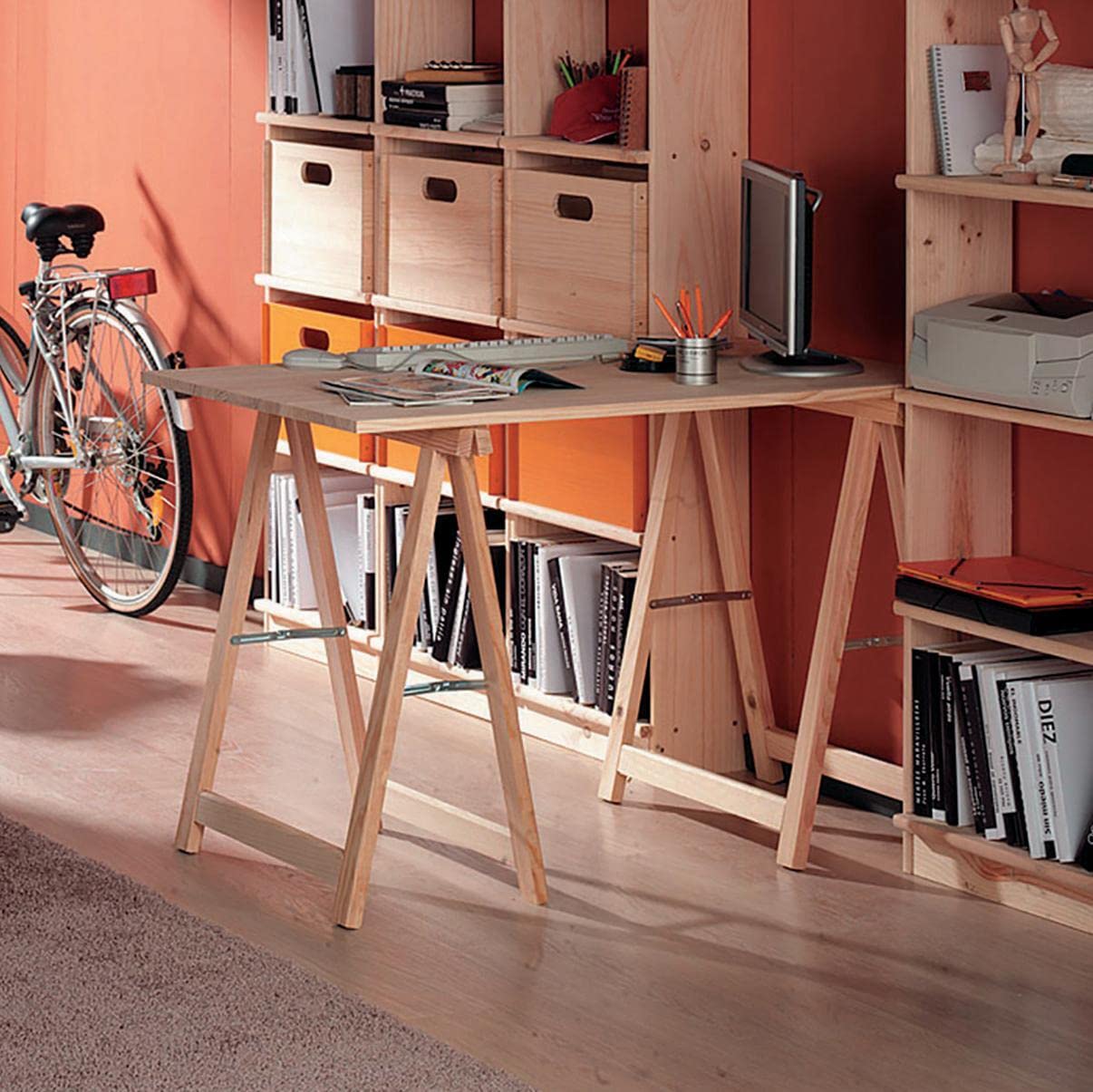 Fraschetti Cavalletto Legno Abete H75 Eco