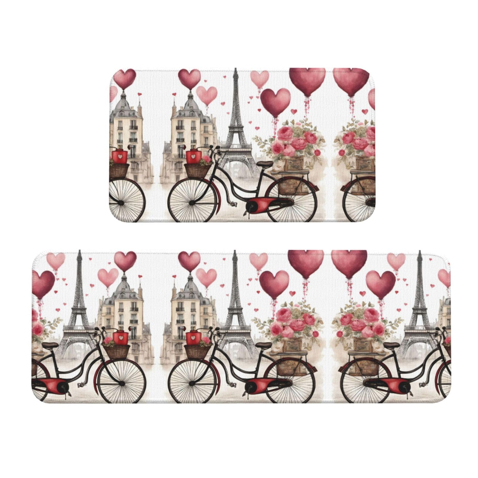 Tapis de cuisine antidérapant anti fatigue lot de 2 pour soulager les pieds