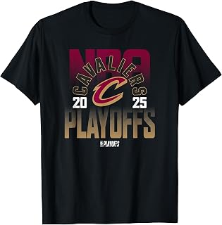 NBA Official Cleveland Cavaliers 2025 Playoffs T-Shirt