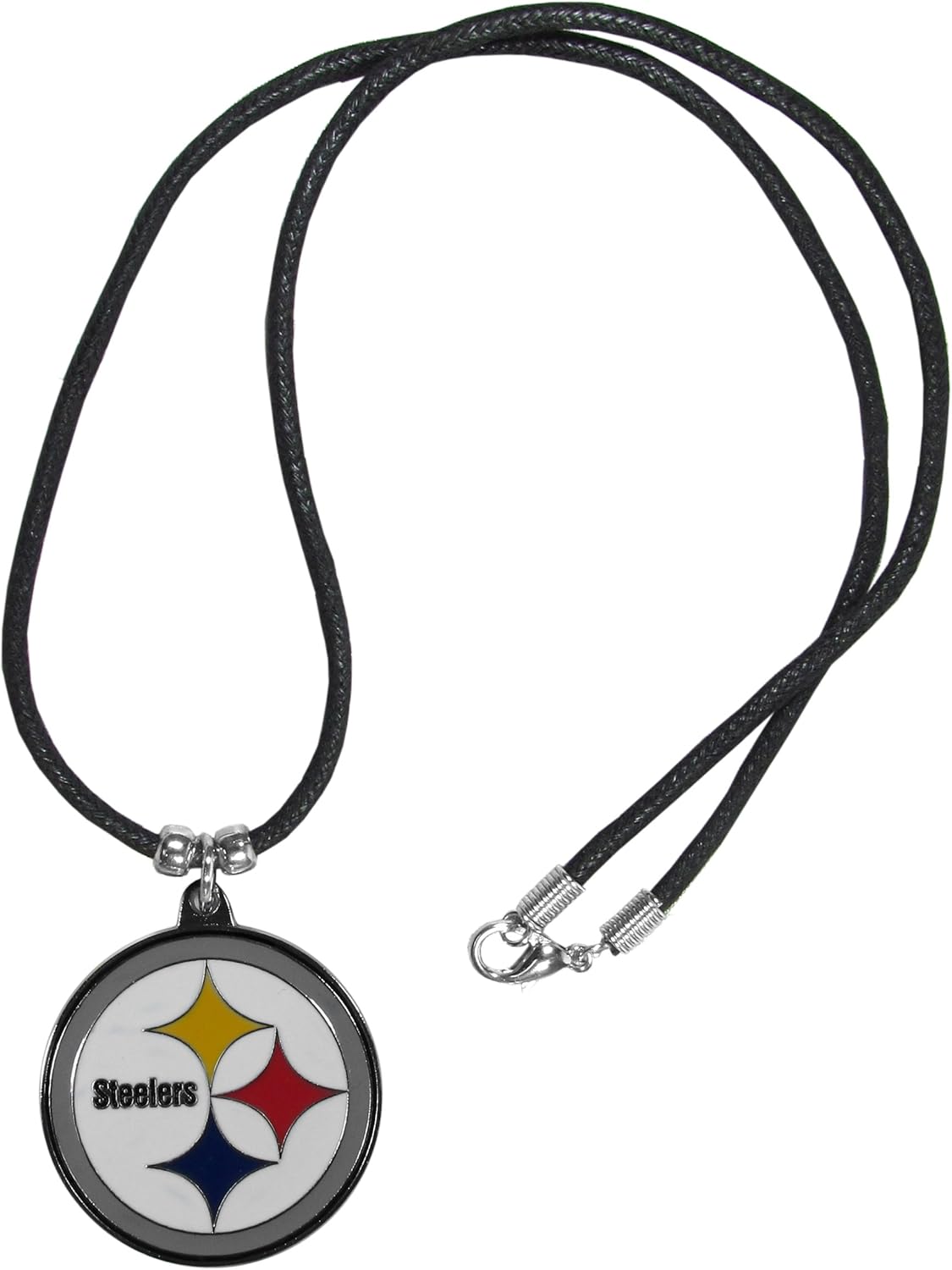 NFL Siskiyou Sports Fan Shop Chicago Bears Cord Necklace 21 inch Black : Sports & Outdoors