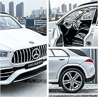 Vista 3 de GLE63S AMG Modelo de coche 1/32 de aleación fundido a presión coche de juguete con luz y sonido vehículo modelo para niños y niñas regalo (blanco)